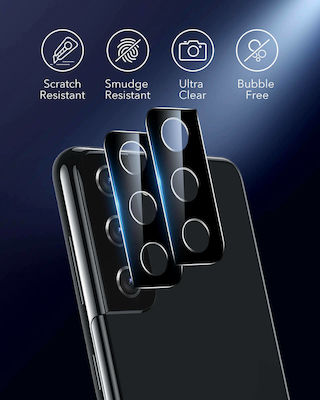 ESR Lens Protector Camera Protection Tempered Glass Black for the Galaxy S21+ 5G