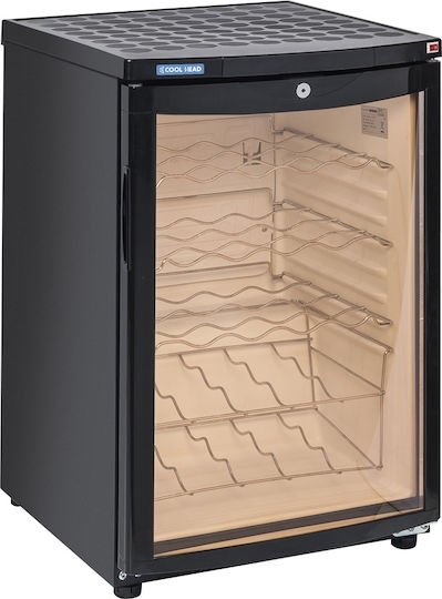 Cool Head RCS 85 Frigider de vin comercial 101lt cu temperatură de funcționare +4°C / +10°C L50.5 x l59 x H78.5cm
