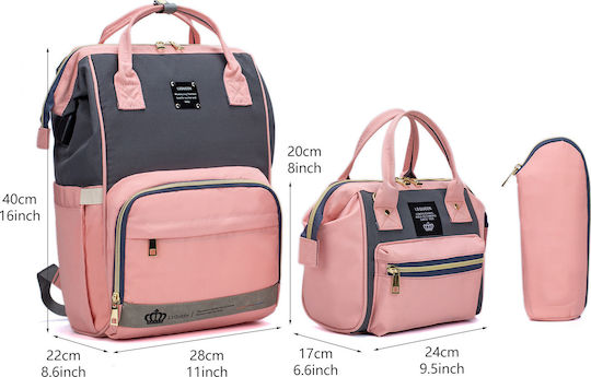 Lequeen Diaper Bag Navy Blue