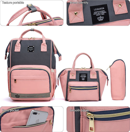 Lequeen Diaper Bag Navy Blue