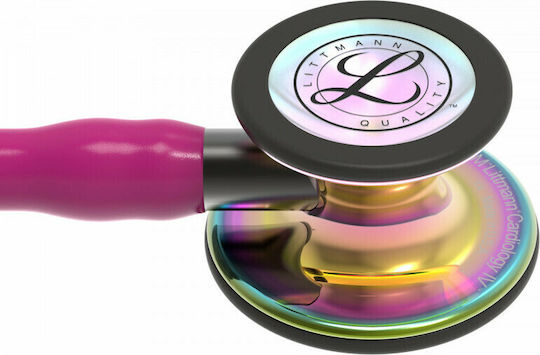 3M Littmann Cardiology IV Cardiology Adults Non Chill Double Head Stethoscope Fuchsia