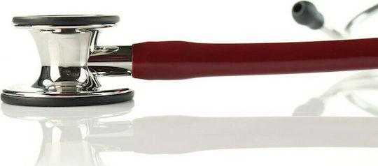 3M Littmann Cardiology IV Cardiology Adults Non Chill Double Head Stethoscope Burgundy