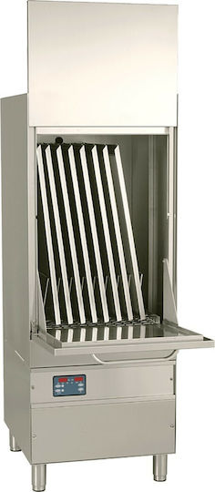 Alfa Commercial Dishwasher Utensils GL 850 Three-phase W65xD75xH207cm with Basket 550x665mm