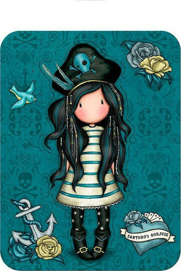 Santoro Stickers Vinyl Set Black Pearl for Children 3+ years Years