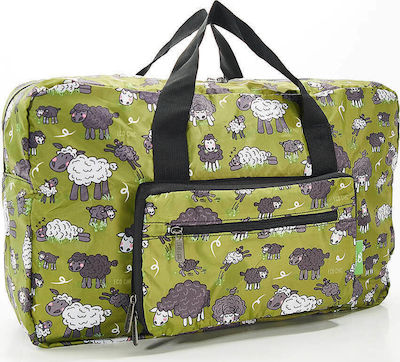 Eco Chic Σακ Βουαγιάζ Sheep Holdall Πράσινο 30lt