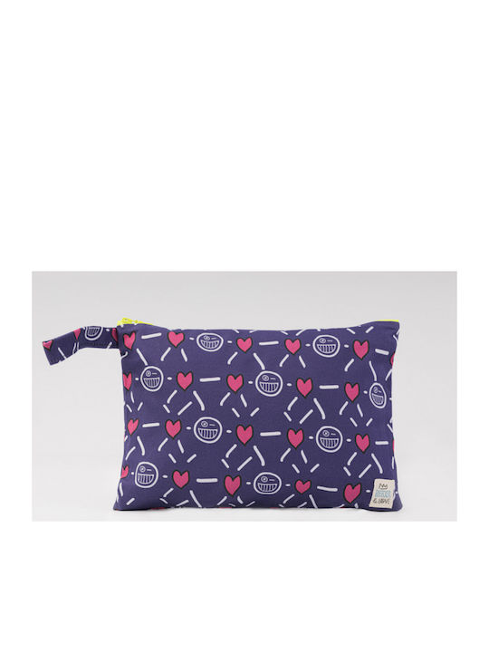 Feminin Necesare Smack Small în culoarea Violet 25cm