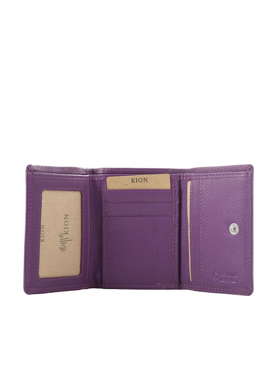 335 Small Leather Women's Wallet Classic Purple