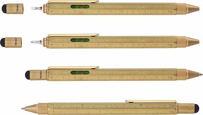 Troika Construction Ballpoint Pen Gold