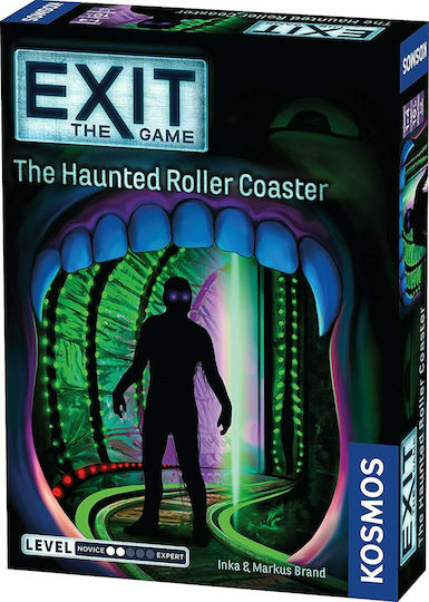 Board Game Exit The Haunted Roller Coaster for 1-4 Players 10+ Years Old (EN) Kosmos