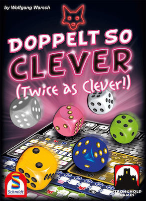 Stronghold Games Board Game Doppelt so Clever( Twice as Clever) for 1-4 Players 10+ Years SHG6026 (EN)