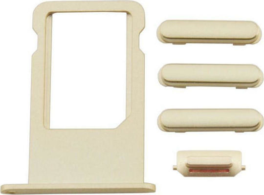Side Keys Gold for iPhone 6 Plus