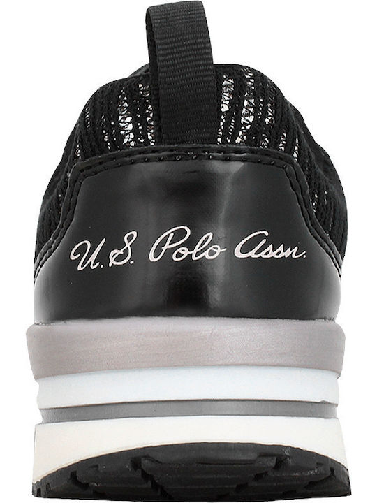 Vema Lurex Παιδικά Sneakers Μαύρα