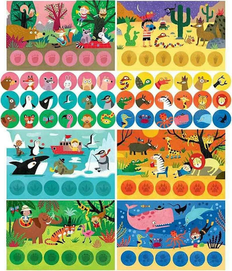 Board Game Lotto Πού Ζουν Ζώα; 3+ Years Old (EN) Londji
