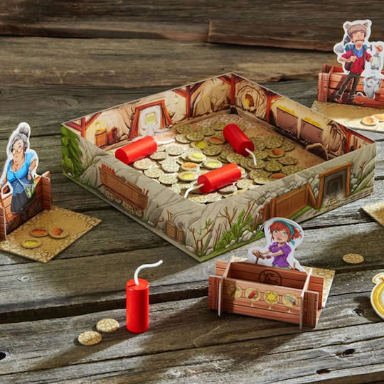 Board Game Boom Bang Gold for 1-4 Players 7+ Years Old (EN) Haba