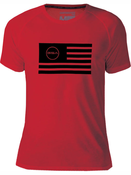 Superlogo 1719036 Αθλητικό T-shirt Flag Red