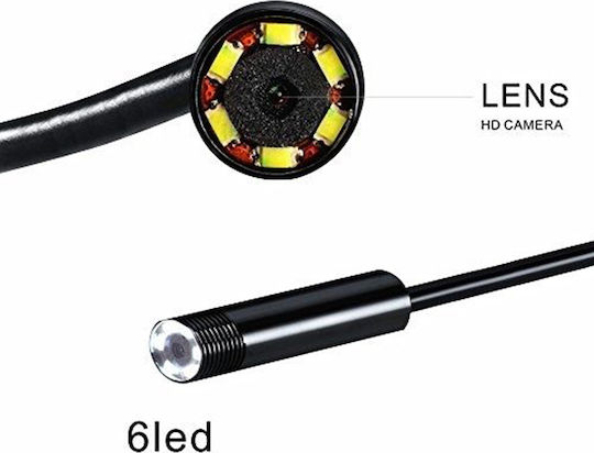 Endoscope Camera 640x480 pixels for Mobile with 5m Cable