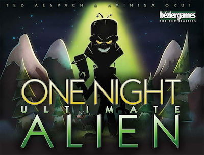 Bezier Games Joc de Masă One Night Ultimate Alien Bezonua pentru 3-10 Jucători 10+ Ani