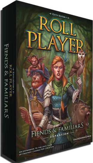 Разширение на играта Roll Player Fiends & Familiars за 1-4 играчи 10+ години (EN) Thunderworks Games