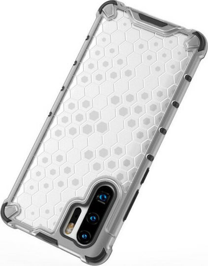 Hurtel Honeycomb Back Cover Πλαστικό Διάφανο (Huawei P30 Pro)