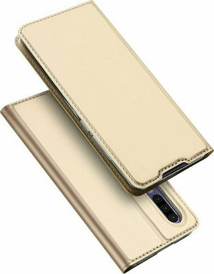 Dux Ducis Skin Pro Wallet Δερματίνης Χρυσό (Huawei P30)