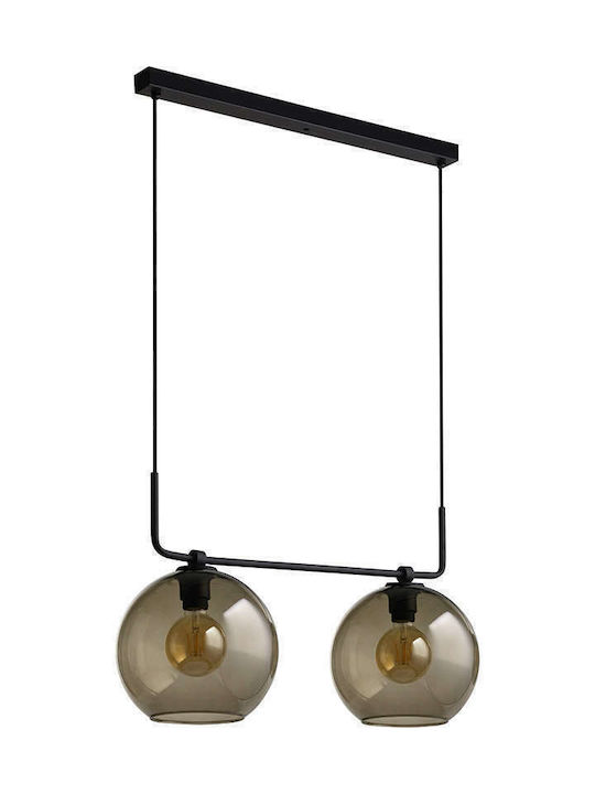 Nowodvorski Monaco Pendant Light Two-Light Rail for Socket E27 Honey