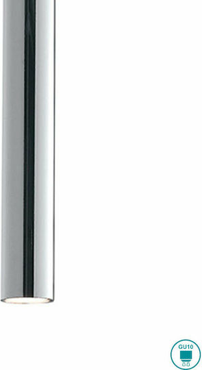 Fan Europe Fluke-S30 CR Hängelampe Silber 30x200cm Fan Europe Fluke-S30 CR Hängelampe Silber 30x200cm