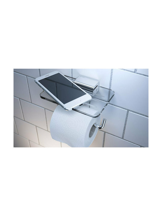 Geesa AIM 8424-100 Wandmontiert Papierhalter Inox Silber
