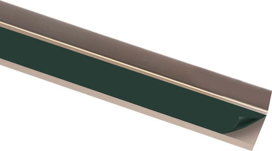 vidaXL Profile Aluminum for Steps Profile for Steps Shape Γ 15pcs. Brown 90cm Aluminum 90x90x3cm 15pcs