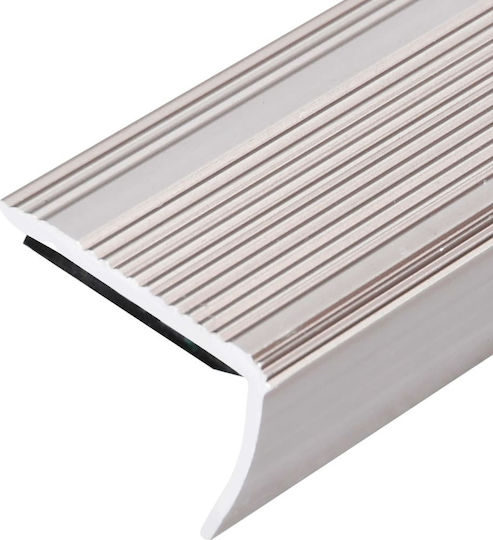 vidaXL Profile Aluminum Stair Profile Shape C 5pcs. Champagne 100cm Aluminum 100x100x3cm 5pcs