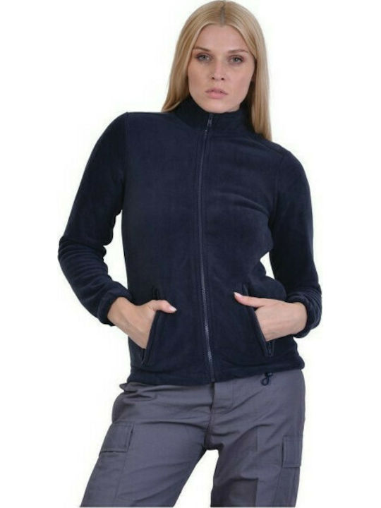 Ergo Ιέραξ Arbeitsjacke Fleece Blau 5911-920