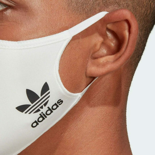 adidas Protective Mask Fabric M/L White HB7850 3pcs