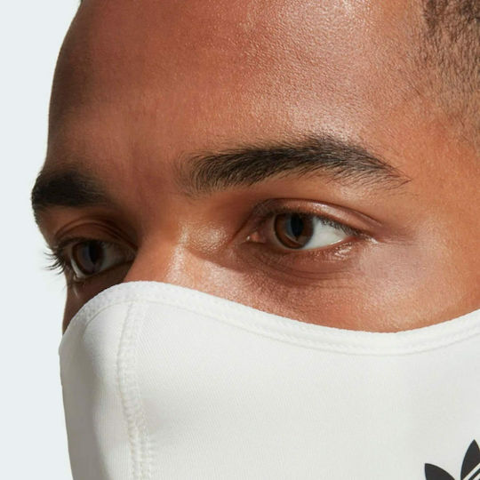 adidas Protective Mask Fabric M/L White HB7850 3pcs