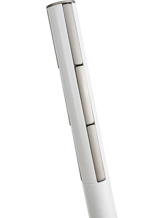 Umbra Wooden Coat Rack White with 9 Hooks 39.4x39.4x165cm