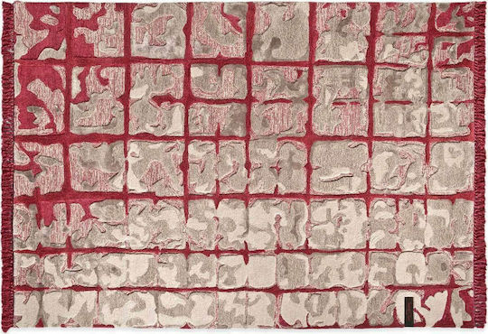 Saint Clair Harlow Handmade Rectangular Rug Red