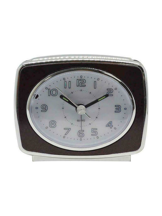 Ankor Tabletop Clock with Alarm Coffee 799688