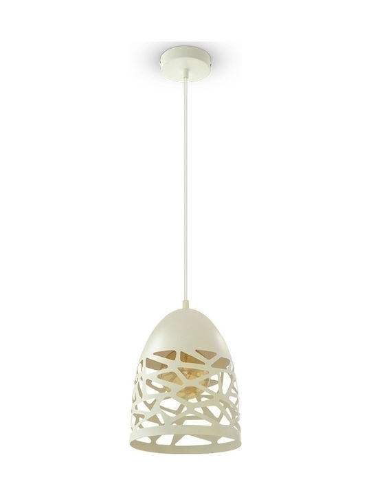 V-TAC Pendant Light Suspension Grid for Socket E27 White