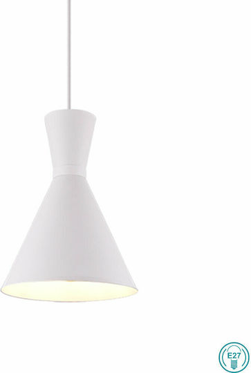 Trio Lighting Enzo Κρεμαστό Φωτιστικό Λευκό 20εκ. Trio Lighting Enzo Κρεμαστό Φωτιστικό Λευκό 20εκ.