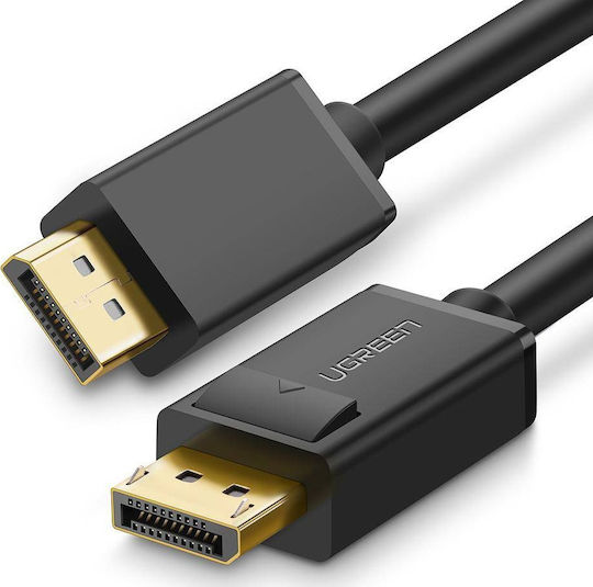 Ugreen Cable DisplayPort male - DisplayPort male 1.5m Μαύρο (10245)