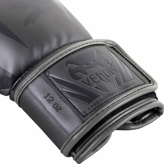 Venum Elite 0984 Γάντια Πυγμαχίας από Συνθετικό Δέρμα για Αγώνα Γκρι