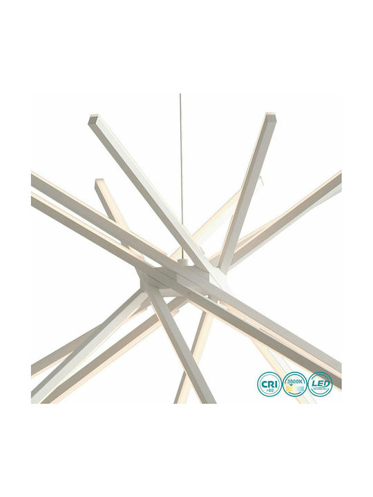 Fan Europe Shanghai-S8C BCO Pendant Light LED with Warm White Light White LED-SHANGHAI-S8C BCO