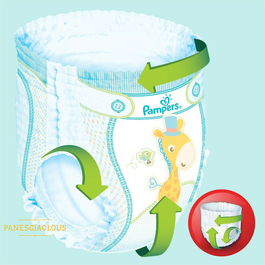 Pampers Πάνες Βρακάκι Pants No. 4 για 9-14kg 104τμχ