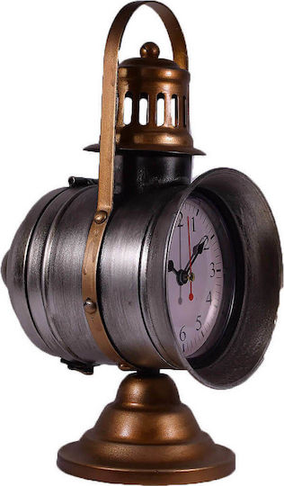 SP Souliotis Tabletop Clock with Indicators in Lantern Design 11-098-2
