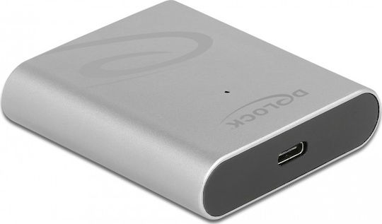 DeLock Card Reader USB 3.2 Type-C for CFexpress Silver