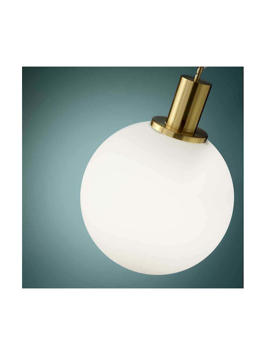 Ideal Lux Loko Pendant Light Single-Light for Socket E27 White