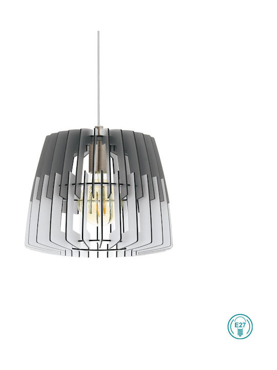 Eglo Artana Pendant Light Gray with Socket E27 30x110cm