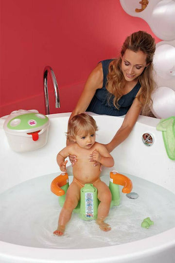 OK Baby Παιδικό Καθισματάκι Μπάνιου Crab Πράσινο