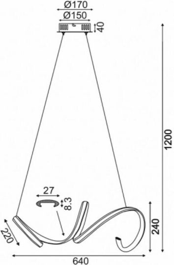 Pendant Light Silver