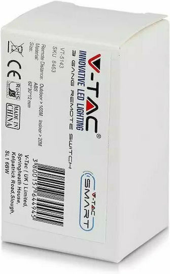 V-TAC VT-2206 LED Bulb 6W for Socket GU10 and Shape MR16 Warm White 400lm
