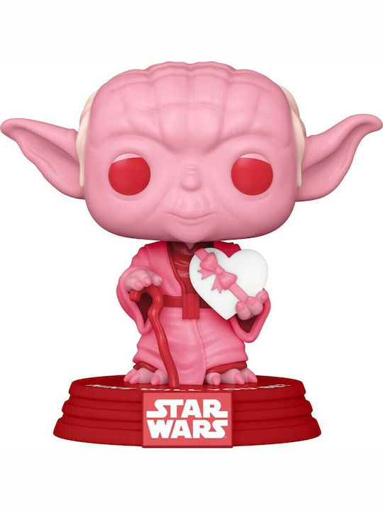 Funko Pop! Filme: Krieg der Sterne - Yoda (Valentinstag) 421 Wackelkopf