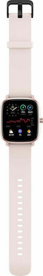 Amazfit GTS 2 Mini 40mm Αδιάβροχο Smartwatch με Παλμογράφο (Ροζ)